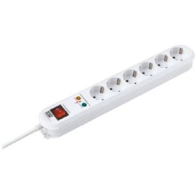 Prelungitor Bachmann, 6 prize, impamantare, protectie supratensiune...