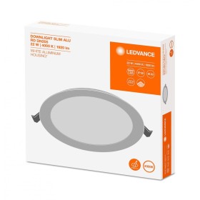 Spot LED incastrat Ledvance DOWNLIGHT SLIM ALU, 22W, 1920 lm, lumin...