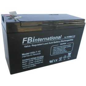 Acumulator stationar pentru UPS 7Ah/12V HGL12-7, Terminal F2 Dimens...