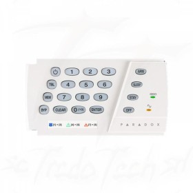 Tastatura Led Paradox, cablata pentru 10 zone, 7 taste active cu ac...