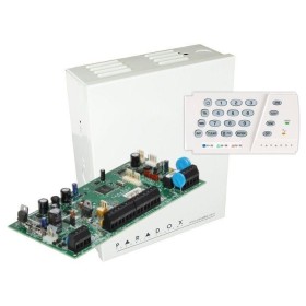 Centrala Paradox SP5500+ 5 intrări de zonă sau 10 cu ATZ, extensibi...