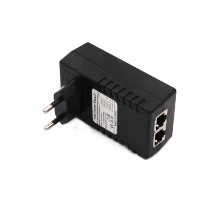 Injector POE 0.5A 48V 24W STD-POE4805-A Input voltage 100-240V 50/6...