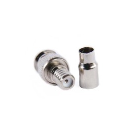 Conector BNC TATA prin compresie LN-CT04C, pachet 10 bucati - SriHo...