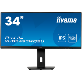 IIYAMA Monitor LED XUB3493WQSU-B5 34” IPS 3440 x 1440 @75Hz 21:9, 4...