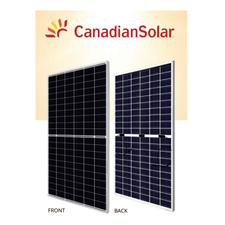 Panou Solar Fotovoltaic Monocristalin BiHiKu7 Bifacial Mono PERC CS...