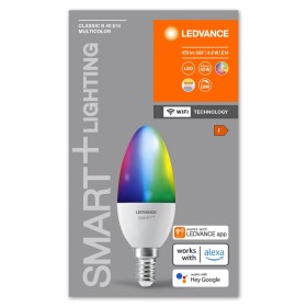 Bec LED RGB inteligent Ledvance SMART+ WiFi Candle Multicolour B40,...