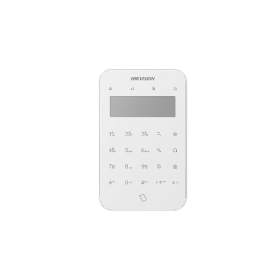 Tastatura wireless LCD AX PRO Hikvision DS-PK1-LT-WE, 868MHz two-wa...