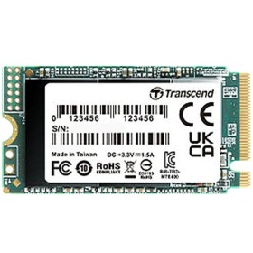 Transcend 1TB, M.2 2242,PCIe Gen3x4, NVMe, 3D TLC, DRAM-less, EAN: ...