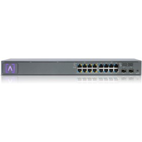 ALTA LABS 16 PORT GIGABIT SWITCH, 8X POE+ PORTS, 2X SFP, 120W, BLUE...