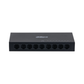 Switch Dahua 9 porturi, unmanaged, Interfata: Port 1-8: 8 × RJ-45 1...