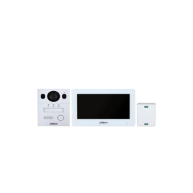 KIT Video Interfon Dahua DHI-KTX01(S Monitor de interior hibrid Wi-...