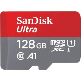 Card de Memorie MicroSDXC SanDisk Ultra, 128GB, Clasa 10, R/W speed...