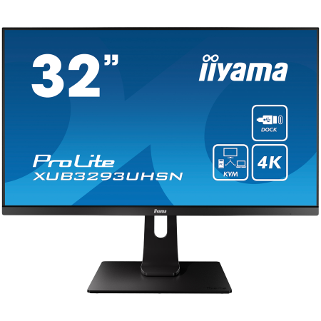 Iiyama ProLite XUB3293UHSN-B5LED monitor 32" (31.5" viewable) 3840 ...