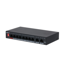 Dahua switch 8 porturi Gigabit PFS3010-8GT-96 V2, Unmanaged, Interf...