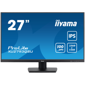 IIYAMA Monitor LED XU2793QSU-B6 27" 2560 x 1440 @100Hz 16:9 250cd 1...