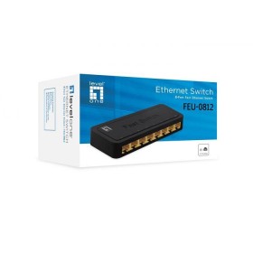 LevelOne FEU-0812 8-Port Fast Ethernet Switch, 130.7 x 52 x 21 mm -...