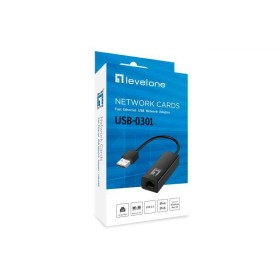 LevelOne USB-0301 Fast Ethernet USB Network Adapter, 23 x 16 x 197 ...