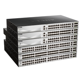 Switch D-Link DGS-3130-54TS/E, 54-Port Gigabit SFP L3 Stackable Man...