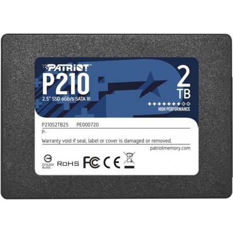 SSD Patriot P210, 2TB, SATA III