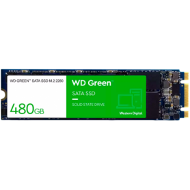 SSD WD Green 480GB SATA, M.2 2280, Read: 545 MBps