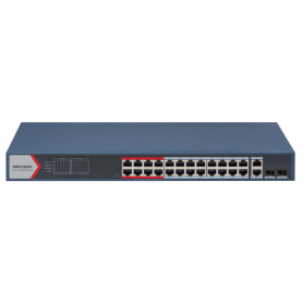 SWITCH 24PORTURI 100MBPS 2XGIGABIT 400W