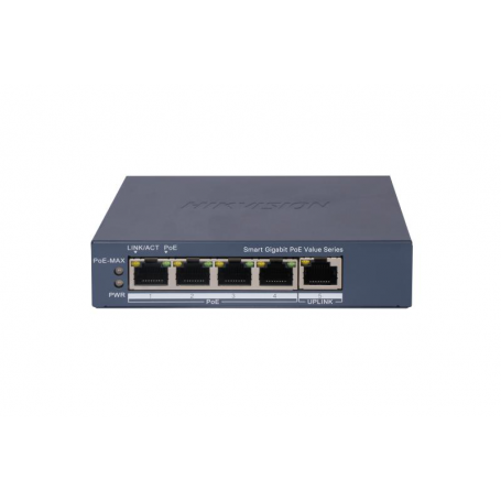 SWITCH MANAGED, 4 GIGABIT POE