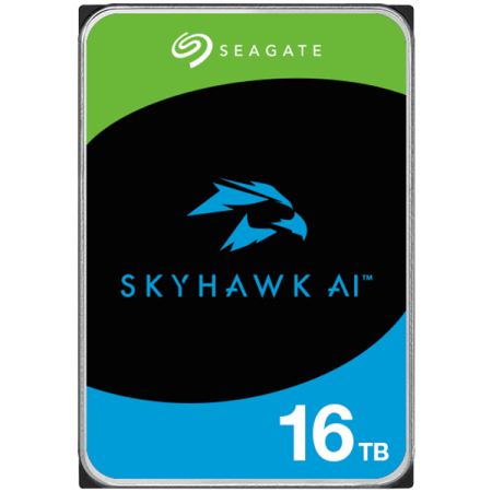HDD Video Surveillance SEAGATE SkyHawk AI 16TB CMR, 3.5", 512MB, SA...