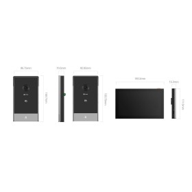 KIT VIDEOINTERFON SMART HOME 2MP Monitor color 7" touch Smart RFID ...