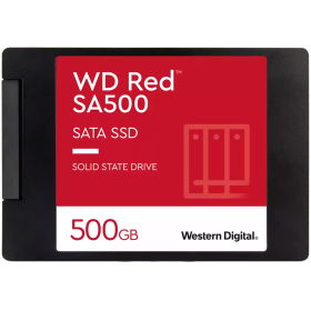 SSD NAS WD Red SA500 500GB SATA, 2.5", 7mm, Read/Write: 560/530 MBp...