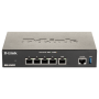 D-Link DSR-250v2 5 Port Gigabit VPN Router, interfata: 1 x 10/100/1...