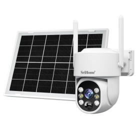 Camera Supraveghere Wireless cu Acumulator si Panou Solar 4MP SriHo...