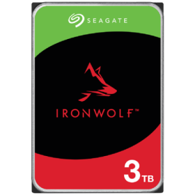 HDD NAS SEAGATE IronWolf 3TB CMR, 3.5", 256MB, 5400RPM, SATA, Rescu...
