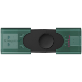 Memorie USB Flash Drive Kingston 128GB USB 3.2 USB-A USB-C DT Elite...