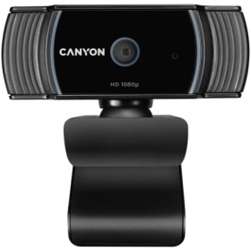 CANYON webcam C5 Full HD 1080p Auto Focus Black - SriHome.ro