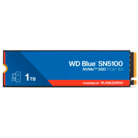 SSD WD Blue SN5100 1TB M.2 2280 PCIe Gen4 x4 NVMe QLC 3D, Read/Writ...