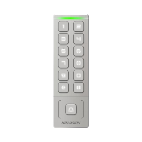 Cititor de proximitate cu tastatura Hikvision DS-K1T809MWX, card sa...
