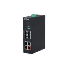 8-Port Hardened Managed Switch with 4-Port PoE  Comes with 4 × 10/1...