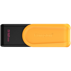 Kingston 512GB Portable USB 3.2 Gen 1 DataTraveler Exodia S (Black/Yellow)