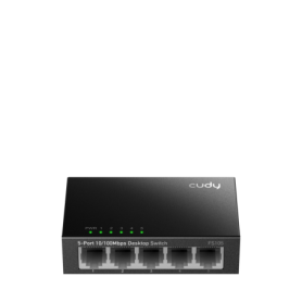 CUDY 5-Port 10/100 Mbps Metal Switch