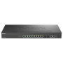 DLINK SW 8P-GB 2P-SFP SMART MANAGED POE