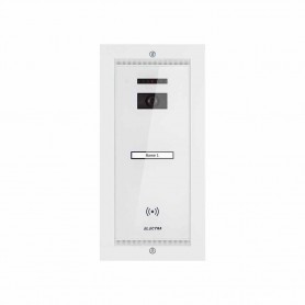 Videointerfoane Panou video exterior Electra Smart incastrat alb ELECTRA