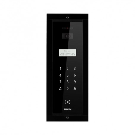 ELECTRAPANOU EXTERIOR VIDEO smart Electra – negru, incastrat