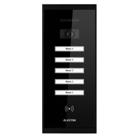 Panou exterior video SMART pentru 5 Familii - ELECTRA VPM.5SR02.ELB04