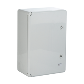 Cutie distributie IP65 din ABS gri, usa mata, placa metalica, 250x350x150 mm PP3002