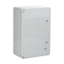 Cutie distributie IP65 din ABS gri, usa mata, placa metalica, 300x400x220 mm PP3005