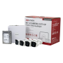 KIT 4 camere Bullet IP 2MP + NVR 4 canale, HDD 1TB - HIKVISION NK42N0H-1T(SG)