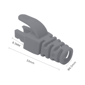 Manson mufa RJ45 gri, 100 buc. RJ45-CAP-GY