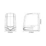 Kit automatizare poarta batanta 2x2.5m -MOTORLINE TELICA230-KIT