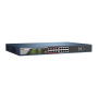 Switch 16 porturi PoE, 2 porturi uplink  - HIKVISION DS-3E0318P-E