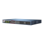 Switch 16 porturi PoE, 2 porturi uplink  - HIKVISION DS-3E0318P-E